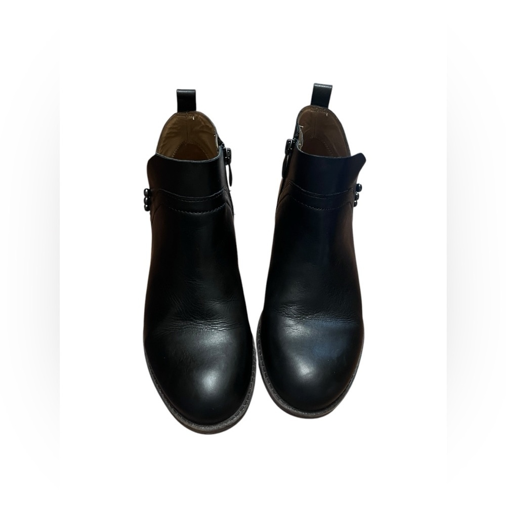 FS NEW ITEM VTG KELTON LEATHER FRANCO SARTO BOOTIES - Picture 5 of 10